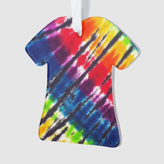 Rainbow Krawatte-Dye Ornament (Vorderseite)