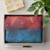 Rainbow-Krawatte-Dye-Swirl-Decoupage Seidenpapier (Geschenk)