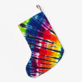 Rainbow-Krawatte individuell angepasst Kleiner Weihnachtsstrumpf (Rückseite (Hängend))