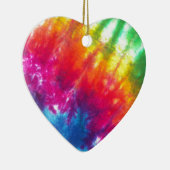 Rainbow-Krawatte Keramik Ornament (Rechts)