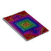 Rainbow Kuna Indian Mola Notizblock (Rechte Seite)