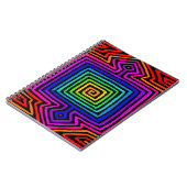 Rainbow Kuna Indian Mola Notizblock (Linke Seite)