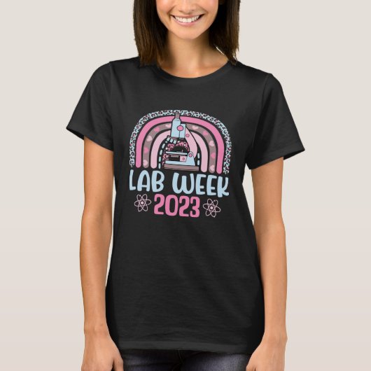 Rainbow Lab Week 2023 Laboratory Tech  Technologis T-Shirt (Vorderseite)
