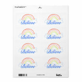 Rainbow-Label (Vorne)
