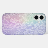 Rainbow Lace Case-Mate iPhone Hülle (Rückseite (Horizontal))