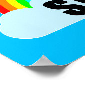 RAINBOW - Lächeln Poster (Ecke)