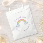 Rainbow Lächeln Twins Geburtstagsparty Gefälligkei Geschenktütchen (Ausgeschnitten)