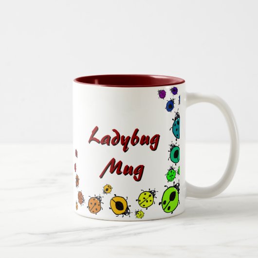 Rainbow Ladybug Tasse (Rechts)