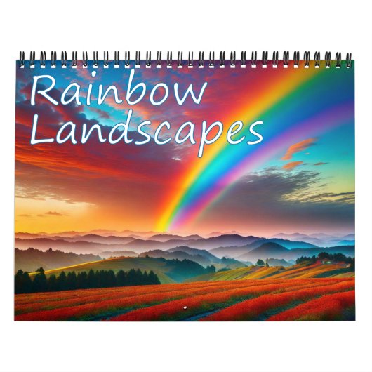 Rainbow Landscapes Kalender (Titelbild)