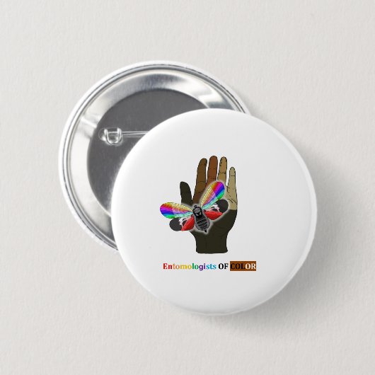 Rainbow Lanternfly Button (Vorne & Hinten)