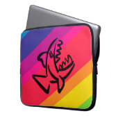 Rainbow Laptopschutzhülle (Vorderseite Links)