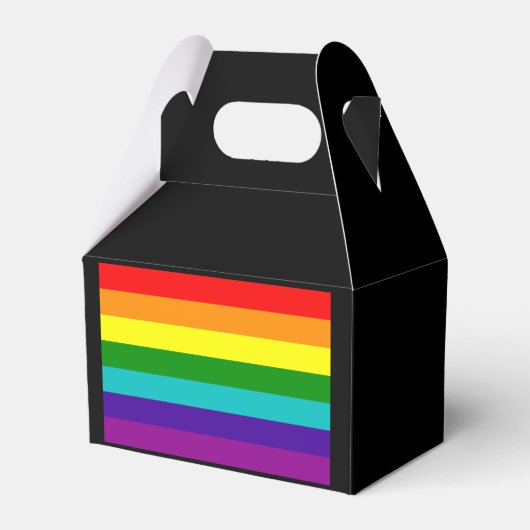 RAINBOW LARGE GIFT BAG GESCHENKSCHACHTEL (Vorderseite)