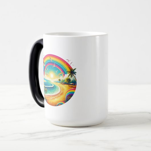 Rainbow Large Morphing Verwandlungstasse (Vorderseite Links)