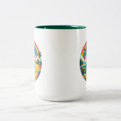 Rainbow Large Zweifarbige Tasse (Mittel)