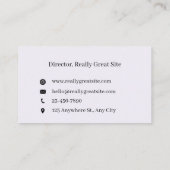 Rainbow Lash & Brow Business Card | Ed Visitenkarte (Rückseite)