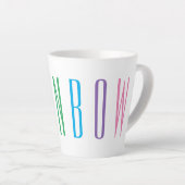 RAINBOW Latte Tasse (Rechte Ecke)