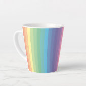 Rainbow Latte Tasse (Linke Ecke)