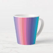 Rainbow Latte Tasse (Rechte Ecke)