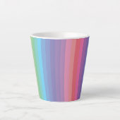 Rainbow Latte Tasse (Vorderseite)