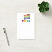 Rainbow Layer Cake Slide LGBT Gay Pride Pfosten Post-it Klebezettel (Büro)
