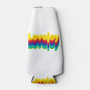 Rainbow Layers Lovejoy Name Label Flaschenkühler
