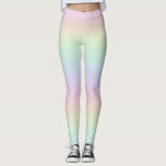Rainbow-Leggings Leggings<br><div class="desc">Die Farbvarianten sind in Pastellfarben gehalten.</div>