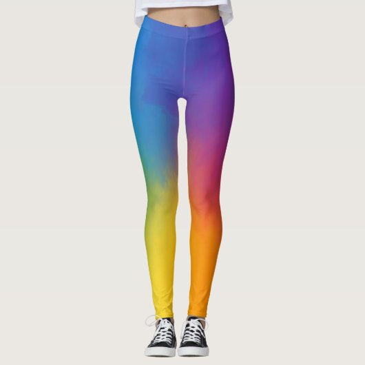 Rainbow-Leggings Leggings (Vorderseite)