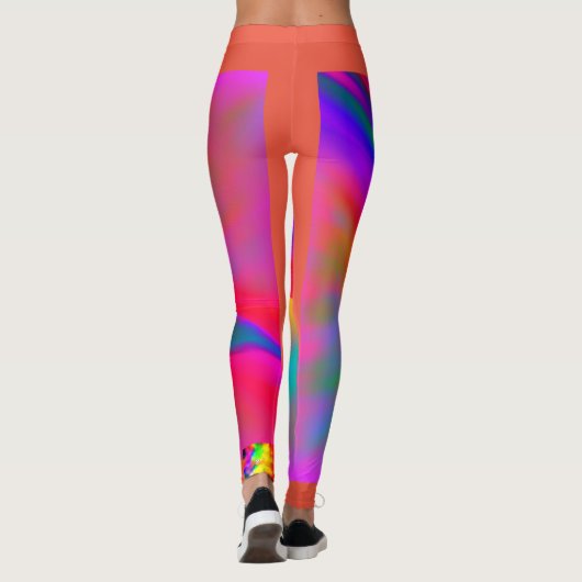 Rainbow-Leggings Leggings (Rückseite)
