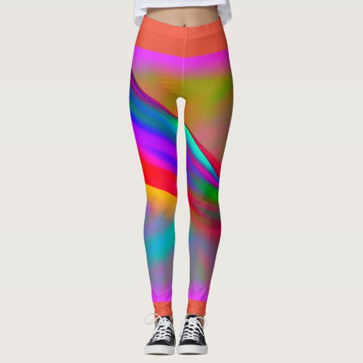 Rainbow-Leggings Leggings (Vorderseite)