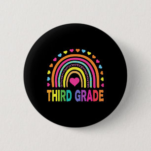 Rainbow-Lehrer der dritten Klasse Kinder bis zum S Button