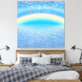 Rainbow Leinwanddruck (Insitu (Schlafzimmer))