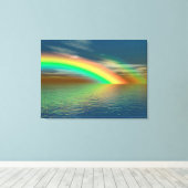 Rainbow Leinwanddruck (Insitu (Holzboden))