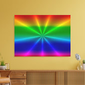 Rainbow Leinwanddruck (Insitu (Wohnzimmer))