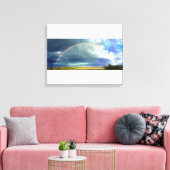 Rainbow Leinwanddruck (Insitu (Wohnzimmer))