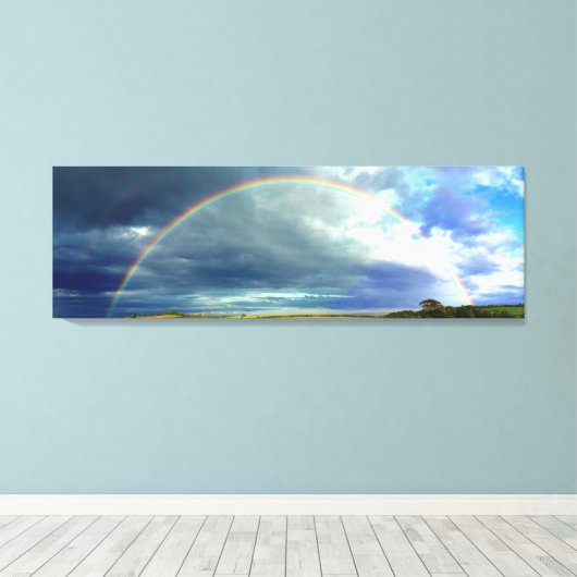 Rainbow Leinwanddruck (Insitu (Holzboden))