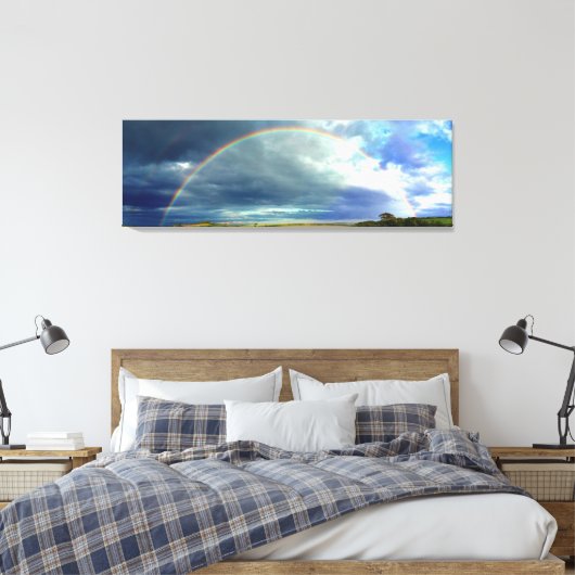 Rainbow Leinwanddruck (Insitu (Schlafzimmer))