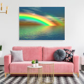 Rainbow Leinwanddruck (Insitu (Wohnzimmer))