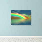 Rainbow Leinwanddruck (Insitu (Holzboden))