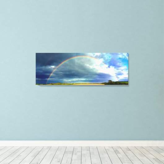 Rainbow Leinwanddruck (Insitu (Holzboden))