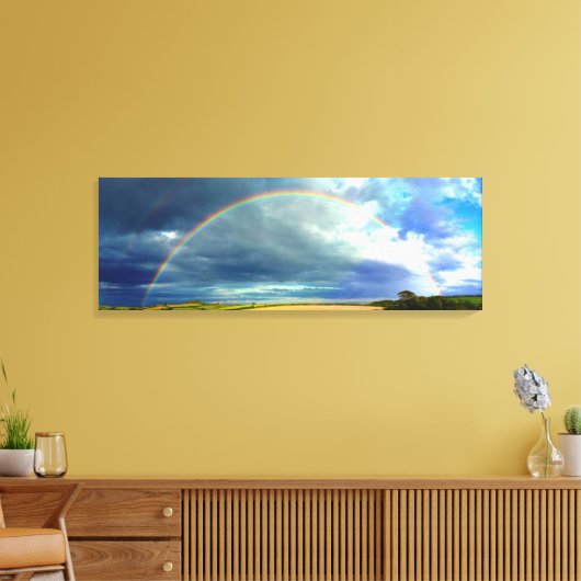 Rainbow Leinwanddruck (Insitu (Wohnzimmer))