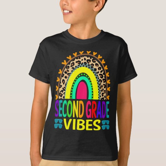 Rainbow Leopard der zweiten Klasse von Vibes Zurüc T-Shirt (Vorderseite)