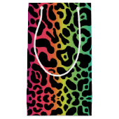 Rainbow Leopard Geschenktasche Kleine Geschenktüte (Vorderseite)