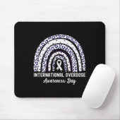 Rainbow Leopard International Overdose Awareness D Mousepad (Mit Mouse)