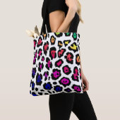Rainbow-Leopard-Muster Tasche (Von Nahem)