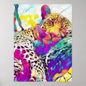 Rainbow Leopard Poster (Vorne)