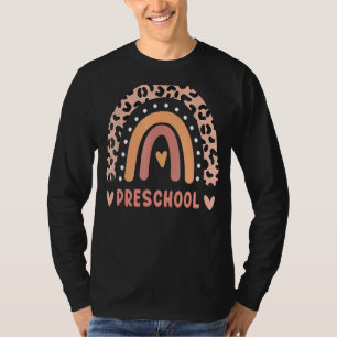 Rainbow Leopard, Preschool-Lehrer, zurück in die S T-Shirt