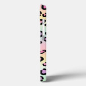 Rainbow Leopard Print Ästhetische Geparden Case-Mate iPhone Hülle (Rückseite / Links)