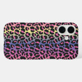 Rainbow Leopard Print Case-Mate iPhone Hülle (Rückseite (Horizontal))