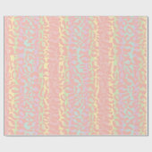 Rainbow Leopard Print Geschenkpapier (Flach)
