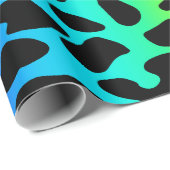Rainbow Leopard Print Geschenkpapier (Rolleneckpunkt)